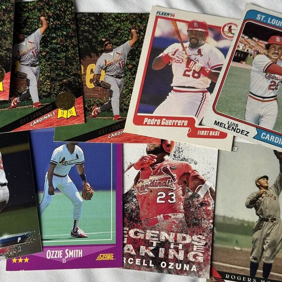 St. Louis Cardinals 40 Card Lot NM HOF Chrome Refractors 2021 Molina O’Neill RC - Picture 9 of 12